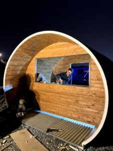 کانکس ۴×۳ گیشه بلیط فروشی