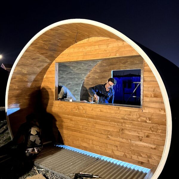 کانکس ۴×۳ گیشه بلیط فروشی