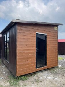 کانکس نما چوب  اداری ۴×۳ دلاوران صنعت