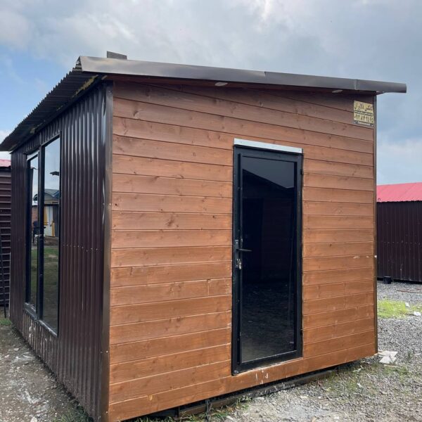 کانکس نما چوب اداری ۴×۳ دلاوران صنعت