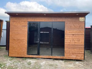 کانکس نما چوب ویلایی با سرویس بهداشتی ۳×۵ دلاوران صنعت