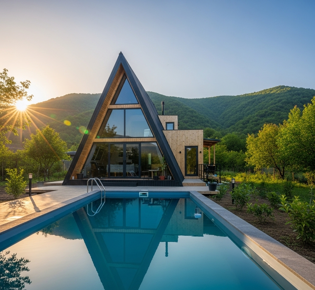 خرید کلبه سوئیسی پیش ساخته