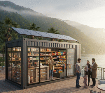 چطور با نصب کانکس فروشگاهی در مناطق توریستی درآمد بالا داشته باشیم؟