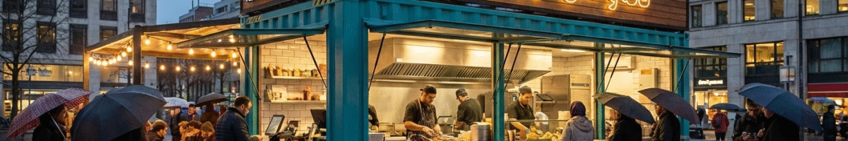 کانکس غذای خیابانی
