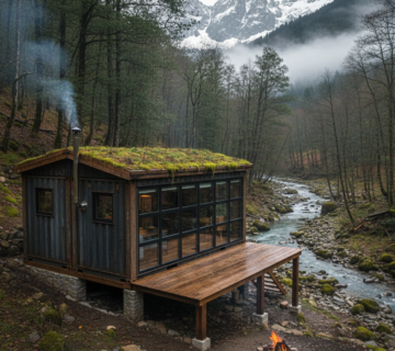 کانکس مخصوص مناطق کوهستانی و جنگلی مازندران