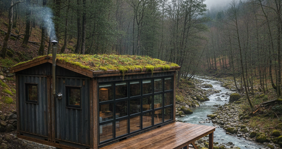 کانکس مخصوص مناطق کوهستانی و جنگلی مازندران