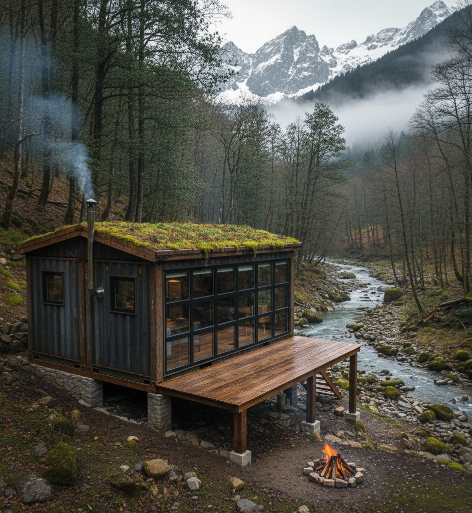 کانکس مخصوص مناطق کوهستانی و جنگلی مازندران